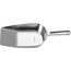 Westmark Back-/Abwiege-/Abfüllschaufel, Füllvolumen: 1100 ml (ca. 1000 g Mehl), Aluminium, Hygia, Silber, 91812291, Aluminum