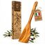 GOLDENBERG® Premium Pfannenwender Holz | feinstes italienisches Olivenholz | antibakteriell & hitzebeständig | Holzwender zum Braten & als Kochlöffel | ideal für beschichtete Pfannen