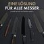 HORL2 Eiche Rollschleifer Messerschärfer: Schärfen Sie Ihre Messer mühelos! Deutscher Präzisions-Küchenmesserschärfer für rasiermesserscharfe Klingen mit magnetischer Halterung, 15° & 20° Winkel