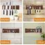 HOSHANHO Magnetleiste Messer, Messerhalter Magnetisch für Wand, Magnet Messerhalter Holz Knife Holder für Utensilien und Aufbewahrung Magnetisch Werkzeuge, 25cm
