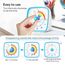 Yunbaoit Visueller Timer für Kinder & Erwachsene, 60 Minuten Regenbogen Countdown Timer mit Stummer Flash Funktion, Zeitmanagement Tool für Klassenzimmer, Haus, Küche, Büro (Blau)
