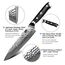 SHAN ZU Damastmesser Kochmesser 67 Schichten Damaststahl Küchenmesser mit G10 Griff 20CM - PRO Series