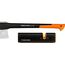 Fiskars Axt-Set, Spaltaxt: Inklusive Klingen- und Transportschutz, Länge: 60 cm, Antihaftbeschichtet, X17-M, 1,53 kg; Axt- und Messerschärfer: Keramik- Schleifkopf, Xsharp, 1020182