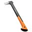 Fiskars Axt-Set, Spaltaxt: Inklusive Klingen-/Transportschutz, Länge: 71 cm, Antihaftbeschichtet, X21-L, 1,63 kg; Axt- und Messerschärfer: Keramik- Schleifkopf, Xsharp, Schwarz/Orange, 1019333
