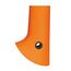 Fiskars Spaltaxt, Inklusive Klingen-/Transportschutz, Länge: 60 cm, Antihaftbeschichtet, Hochwertige Stahl-Klinge/Glasfaserverstärkter Kunststoff-Stiel, Schwarz/Orange, X17–M, 1,53 kg, 1015641