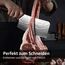 PAUDIN Hackmesser 18 CM, Profi Chinesisches kochmesser für Küche und Fleisch, Extrem Scharf Fleichmesser und Küchenbeil, Hochwertigem Edelstahl Küchenmesser mit Scharfe Klinge und Pakkaholzgriff