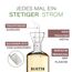 Olietta Ölflasche Tropf- und auslaufsichere aus Glas 125 ml Olivenöl flasche mit Ausgießer - Ölspender zum Ausgießen & Träufeln - Leicht zu reinigen - Öl Dosierflasche
