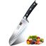 SHAN ZU Kochmesser Küchenmesser Santoku Messer 18 cm Deutscher Edelstahl Extra Scharfe Messerklinge mit ergonomischer Griff Exquisiter Geschenkverpackung, Santokumesser