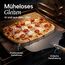 Blumtal Pizzaschieber 30,5x30,5 cm Fläche + abnehmbarer Holzgriff 46,5 cm - Pizzaschaufel ultra robust - Pizza Schieber/Brotschieber - Pizza Zubehör Pizzaheber mit Aufhängehook