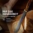 Schwertkrone® Brotmesser Holzgriff Wellenschliff [MADE IN SOLINGEN - GERMANY] - Bread Knife - Brotmesser mit Holzgriff - Brotschneidemesser - Sägemesser mit Oliven-Holzgriff (Klinge: 20cm)