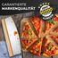 VALUXE Premium Pizzamesser aus Edelstahl & Holz - Profi Pizzaschneider Wiegemesser effektiver als Pizzaroller Handlicher 32cm Pizza Cutter - Pizza Messer für gleichmäßiges Schneiden