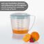 Westmark Rührbecher/Messkanne mit Spritzschutz, Deckel und Ausgießer, Kunststoff, Füllvolumen: 1,4 Liter, Helena, Transparent/Blau, 3105227B, 1 – Pack