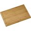 WMF Schneidebrett Bambus natur, 45 x 30 x 1,9 cm, Schneidebrett Holz, Bambus Brett, Holzbrett groß - Tranchierbrett mit Saftrille - Küchenbrett klingenschonend