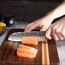 PAUDIN Santokumesser, Klingenlänge17 cm Kochmesser aus deutschem Messerstahl, Sushi Messer Küchenmesser mit ergonomischem Griff für Haus und Restaurant