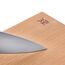 WMF Schneidebrett Bambus natur, 38 x 25 x 1,9 cm, Hackbrett, Bambus Brett, Holzbrett rechteckig, Schneidebrett Holz, Tranchierbrett mit Saftrille, Küchenbrett klingenschonend