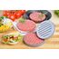 GRÄWE Burgerpresse mit 50 Blatt Backpapier, Hamburgerpresse Set aus Aluguss für leckere Hamburger, Patties, BBQ, Burger Presse mit Antihaftbeschichtung