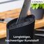 Coninx Messerblock ohne Messer Schwarz - Moderner Messerblock mit flexiblen Lamellen - Universal Messerhalter - Knife Block - Stilvoller Knife Block unbestückt - Erleichtert die Messeraufbewahrung