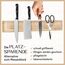 KÖKSMAGI® Magnetleiste Messer aus Bambus (40 cm) - magnetische Messerleiste mit extrem starkem Magnet für schwere Messer - selbstklebend (3M Klebeband) & mit Zubehör zum Bohren