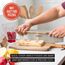 Chef Pomodoro - Pizzaschieber (30 x 36 cm) und Pizzaschneider (36 cm) - 2er Set - Premium Pizza Set aus hochwertigen Materialien - Qualitative Küchenutensilien für Zuhause und Profi-Küche