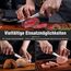 PAUDIN Tomatenmesser 13 CM, Professionelles Küchenmesser für Tomaten, Messer für weiches Obst und Gemüse, Anti-Haft frühstücksmesser, buttermesser mit Scharfes Klinge und Ergonomischer Holzgriff