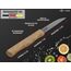 Gemüsemesser aus Solingen Obstmesser mit Echt Holzgriff aus Buche Allzweckmesser mit Rostfreier Messerklinge Schälmesser Made in Germany Universal Messer mit Extra Scharfem und Präzisem Schnitt
