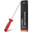 SCHWERTKRONE® Wetzstahl für Messer [MADE IN SOLINGEN - GERMANY] - Messerschärfer Stab - Wetzstab Messerstahl - Messerschärfer Knife Sharpener - Höchste Qualtiät für Profis (Chrom Vanadium) - 34cm ROT