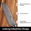 Sunnecko 17cm Santoku Messer Küchenmesser Kochmesser - Kochmesser Profi Messer Japanisches Messer Scharf Küchenmesser Allzweckmesser Küche Chef Knife