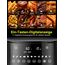 Heißluftfritteuse Airfryer mit Sichtfenster 7,2L, 11-in-1 Air Fryer XXL mit Warm halten, Vorheizfunktion & Abtau, Shake-Reminder Smart und Timer-Funktion, Gesunde Friteuse ohne Öl und fettarmes Kochen