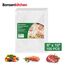 Bonsenkitchen Vakuumbeutel BPA-frei, Lebensmittelechter Vakuumverbeutel, Multifunktionale Frischhalte und Aufbewahrung, Geeignet für Fruits, Grains and Vegetables, 15cm x 25cm, 100 Stück