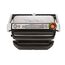 Tefal OptiGrill GC712D34 Kontaktgrill, 6 automatische Programme, Garstufenanzeige, 4 manuelle Temperaturstufen, 2000 W Elektrogrill, abnehmbare Platten, Titan-Metall