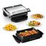 Tefal OptiGrill & Bake Kontaktgrill mit Backschale, 6 Programme, Garstufenanzeige, Abnehmbare Platten, Elektrogrill, Edelstahl, GC714D10