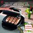 Tefal OptiGrill GC712D34 Kontaktgrill, 6 automatische Programme, Garstufenanzeige, 4 manuelle Temperaturstufen, 2000 W Elektrogrill, abnehmbare Platten, Titan-Metall