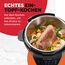 Instant Pot Multikocher XL 7.1L 7-in-1 Smart Cooker - Schnellkochtopf, Schongarer, Reiskocher, Sautierpfanne, Joghurtbereiter, Dampfgarer und Speisewärmer, Schwarz