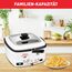 Tefal Multi-Funktions-Fritteuse Versalio Deluxe 9-In-1, Kapazität 1,3 Kg, Inkl. Pfannenwender, Braten, Frittieren, Köcheln, Regelbare Temperatur, Timer, weiß, FR4950