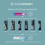 SodaStream Wassersprudler CRYSTAL 3.0 mit Quick-Connect CO2-Zylinder| inkl. 4 x 0,8L CRYSTAL Glasflasche | Farbe: Titan + SodaStream Sirup Pepsi Zero Zucker, 440 ml
