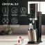 SodaStream Wassersprudler CRYSTAL 3.0 mit Quick-Connect CO2-Zylinder| inkl. 4 x 0,8L CRYSTAL Glasflasche | Farbe: Titan + SodaStream Sirup Pepsi Zero Zucker, 440 ml