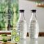 SodaStream Wassersprudler CRYSTAL 3.0 mit Quick-Connect CO2-Zylinder| inkl. 4 x 0,8L CRYSTAL Glasflasche | Farbe: Titan + SodaStream Sirup Pepsi Zero Zucker, 440 ml