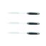 Wundermix - WunderBrush® Messerbürste für deine Küchenmaschine (3er Set, Grau) • Reinigungsbürste für Mixtopfmesser • Mixmesser Spülbürste