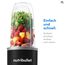 nutribullet Pro, 900 Watt Leistung, Einfach und schnell in der Anwendung, Kompakt, Leicht zu reinigen, Mit 700 ml Becher, Smoothiemixer, Smoothie Maker, Elektrischer Mixer, NB904B, Schwarz