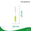 Wundermix - WunderBrush® Messerbürste für deine Küchenmaschine • Reinigungsbürste für Mixtopfmesser • Mixmesser Spülbürste • 3er Set