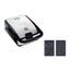 Tefal Snack Collection Sandwich- und Waffelmaker SW852D + Herzwaffel-Backplatten Nr. 6 XA8006 – 700 W, antihaftbeschichtet, erweiterbar, spülmaschinengeeignet, inkl. Rezeptheft & Aufbewahrungsbox
