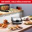Tefal Snack Collection 4-er Set SW854D, Kombigerät, Inklusive 4 antihaftbeschichter Plattensets, Spülmaschinengeeignet, Panini, Waffeln, Sandwich, süße Küchlein, 700W,Schwarz/Edelstahl
