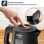 Tefal KI5338 Includeo Wasserkocher, Fassungsvermögen 1 L, Anti-Rutsch-Griff, einfach abzulesende Wasserstandsanzeige, 360°-Drehsockel, herausnehmbarer Filter, 2400 W, 23.3 x 16.6 x 20 cm