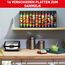 Tefal Snack Collection 4-er Set SW854D, Kombigerät, Inklusive 4 antihaftbeschichter Plattensets, Spülmaschinengeeignet, Panini, Waffeln, Sandwich, süße Küchlein, 700W,Schwarz/Edelstahl