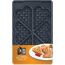 Tefal Snack Collection Sandwich- und Waffelmaker SW852D + Herzwaffel-Backplatten Nr. 6 XA8006 – 700 W, antihaftbeschichtet, erweiterbar, spülmaschinengeeignet, inkl. Rezeptheft & Aufbewahrungsbox