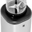 WMF Kult X Mix & Go Mini Smoothie Maker, Standmixer, Blender elektrisch, Shake Mixer 300 Watt Leistung, Tritan-Kunststoff Flasche 600ml, auslaufsicherer Schraubdeckel, rutschfeste Füße, Silber/Schwarz