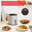 Tefal Easy Fry Compact Heißluftfritteuse/Airfryer 3 L – kompakt für 1–4 Personen, 10 Programme mit Touch-Display, antihaftbeschichtet, energiesparend, gesund & knusprig genießen, EY145A