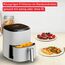 Tefal Easy Fry Compact Heißluftfritteuse/Airfryer 3 L – kompakt für 1–4 Personen, 10 Programme mit Touch-Display, antihaftbeschichtet, energiesparend, gesund & knusprig genießen, EY145A