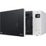LG MS23NECBW Solo-Mikrowelle (23 L, 1000 W) mit 28 Automatikprogrammen (LED-Display, Smart Inverter Technologie, pflegeleicht), Weiß