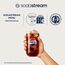 SodaStream Wassersprudler TERRA Promopack mit Quick-Connect CO2-Zylinder | inkl. 3x 1L FUSE Kunststoffflasche + Premium Flaschenabtropfhalter aus Edelstahl + SodaStream Sirup Pepsi Cola (440 ml)